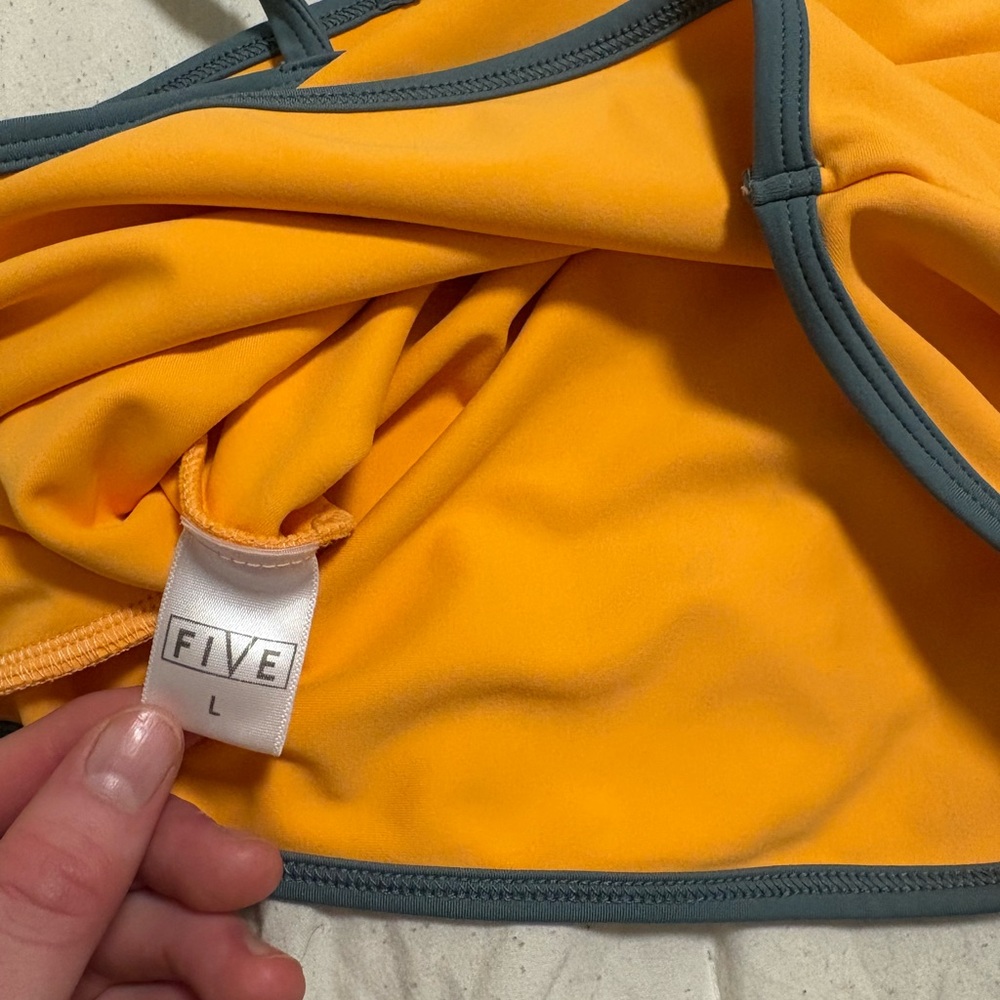 Orange Two-Piece Activewear Set - image 4